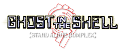 Ghost in the Shell: Stand Alone Complex title screen for Playstation 2